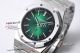 swiss replica Audemars Piguet Royal Oak Extra-Thin 15202 smoked green watch (3)_th.jpg